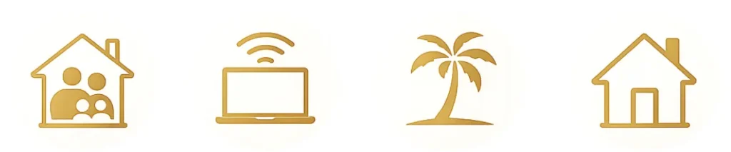 Cocok untuk Vila Kolam Renang Taman Tropis di Sanur